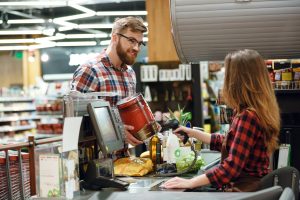 buying beers in Canada