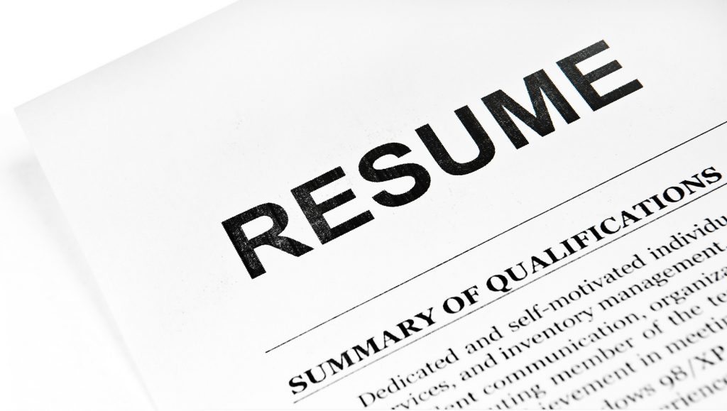 canadian-style resume