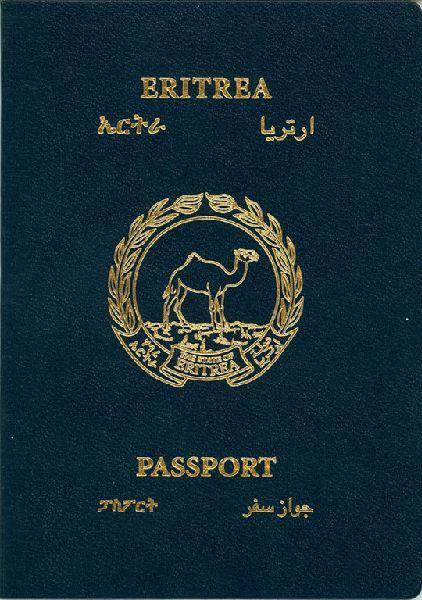 Eritrean Passport By Noble (Own work) [CC BY-SA 3.0 (https://creativecommons.org/licenses/by-sa/3.0), GFDL (http://www.gnu.org/copyleft/fdl.html) or CC BY-SA 3.0 (https://creativecommons.org/licenses/by-sa/3.0)], via Wikimedia Commons
