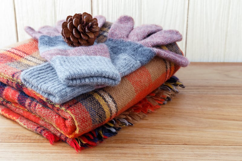 winter clothing in Canada