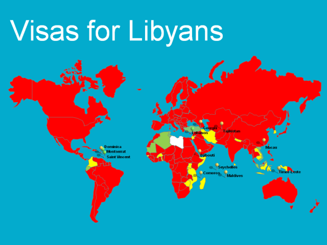 Visas for Libyans