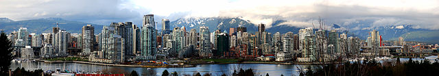 Vancouver by Thom Quine This file is licensed under the Creative Commons Attribution 2.0 Generic license.