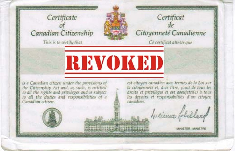 Revoked Citizenship Card (CIC actually destroys your citizenship card)
