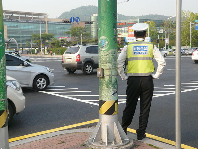 Police officer by myself (User:Piotrus) [CC BY-SA 3.0 (https://creativecommons.org/licenses/by-sa/3.0)], from Wikimedia Commons