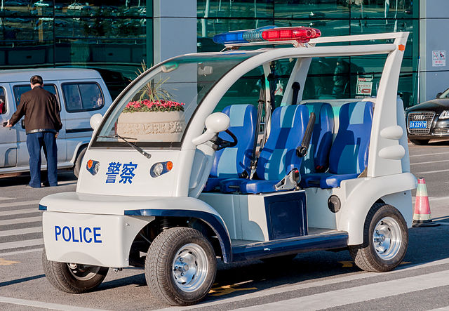 Police car Photo by CEphoto, Uwe Aranas