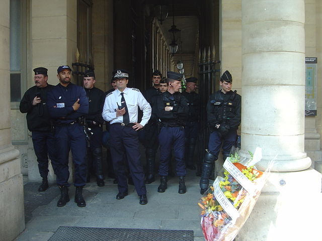 Police by David Monniaux [CC BY-SA 3.0 (http://creativecommons.org/licenses/by-sa/3.0/)], from Wikimedia Commons